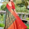 Banarasi Silke Checks Saree