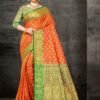 Banarasi-Orange-one