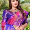 Banarasi Silke Checks Saree