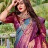Banarasi Silke Checks Saree