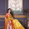 Kajivaram-silk-saree-yellow-five
