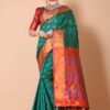 Paithani-Green-Sheen-one