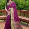 Paithani-Maroon-Color-one