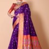 Paithani-Orange-one