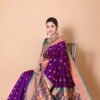 Paithani-Purpal-four