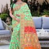 Pashmina-Green-Sheen-Color-one