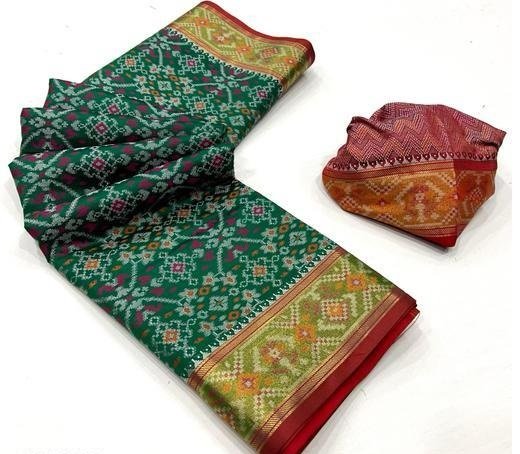 Patola-Silk-Green