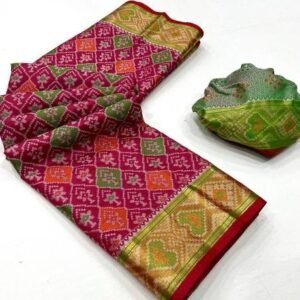 Patola-Silk-Red