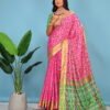 Patola-silk-pink-one