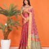 Patola-silk-red-one