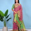 Patola-silk-red-two