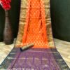 banarasi butti-orenge