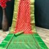 banarasi butti-red